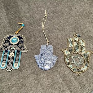 Hamsa! Very pretty set of 3